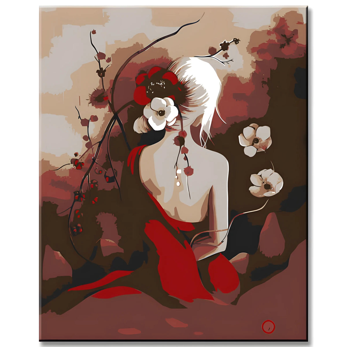 Painting by Numbers Blooming Branch