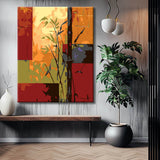 Painting by numbers garden dance