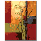 Painting by numbers garden dance