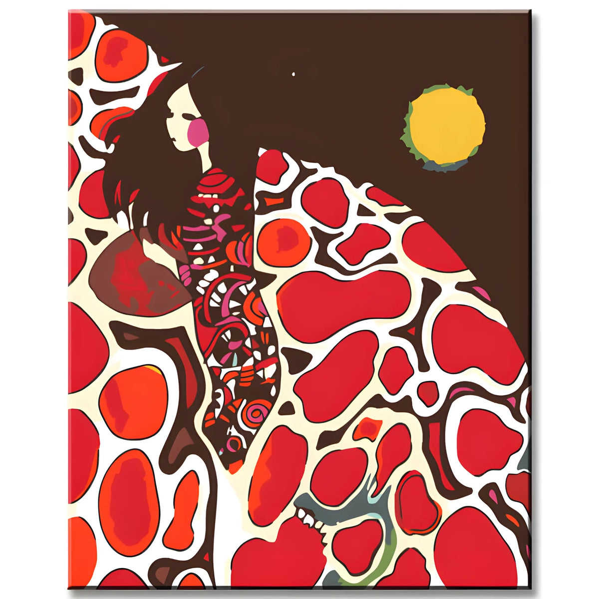 Painting by Numbers When The Sun Rises in The West
