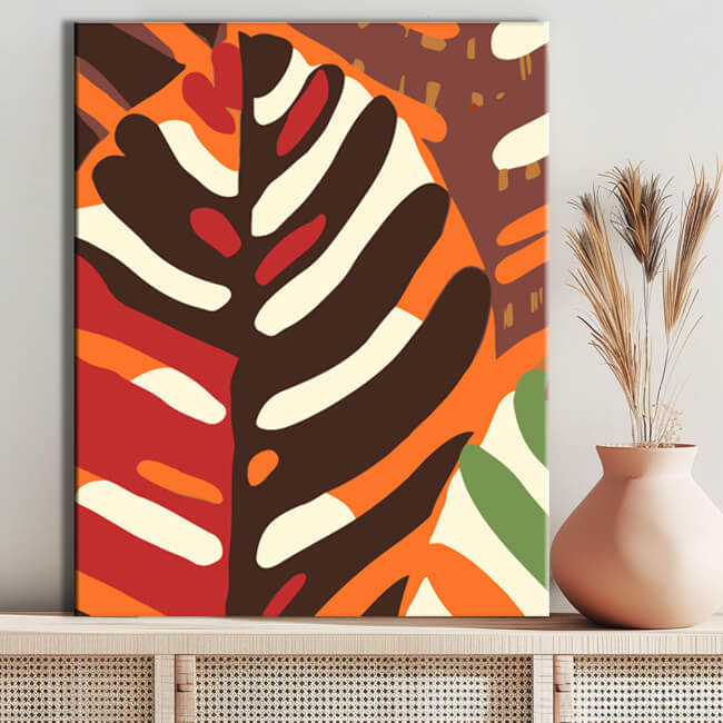 Paint by Numbers Monstera Deliciosa