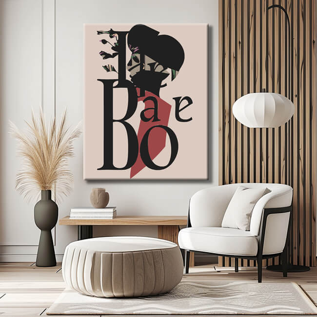 Painting by numbers Bohemian life