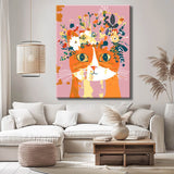 Painting by Numbers Mystical Cat