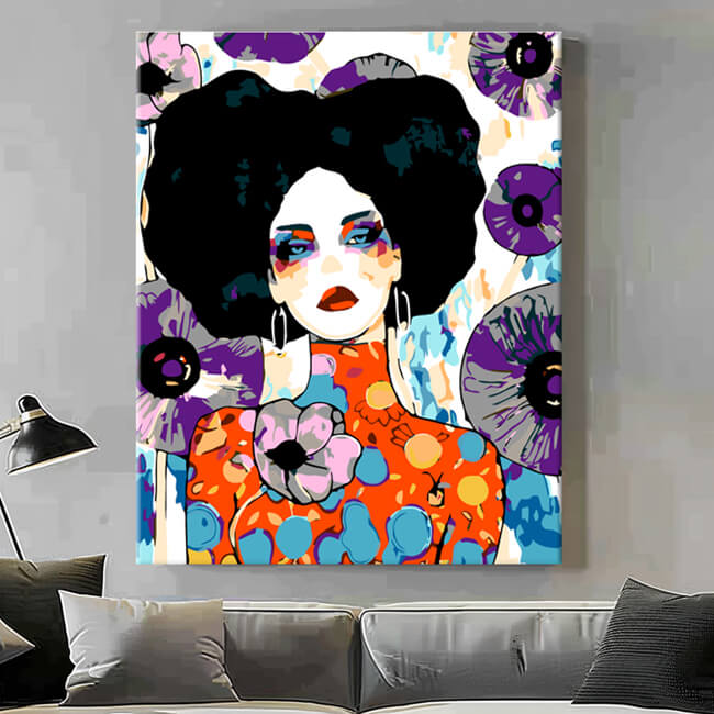 Painting by Numbers Just a moment