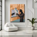 Painting by Numbers Modern Art Black Person