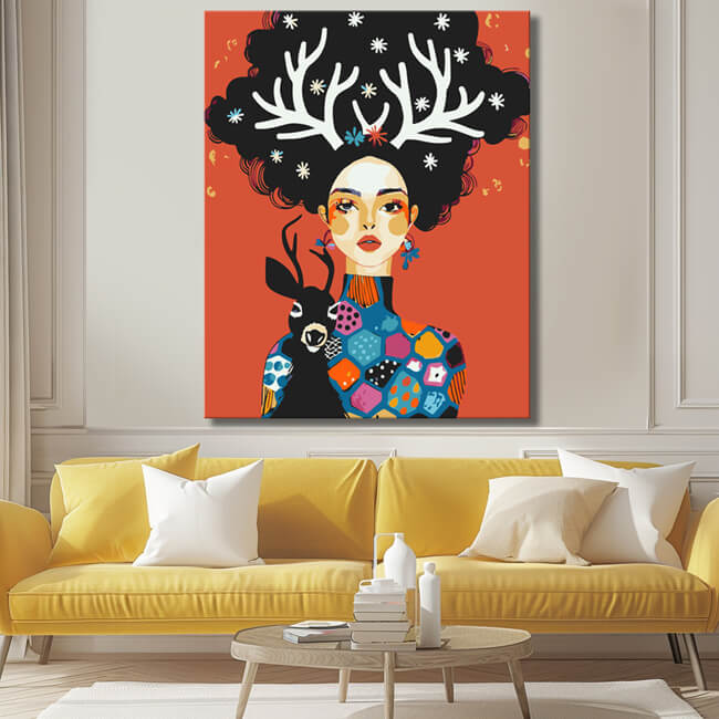 Painting by numbers A beautiful lie