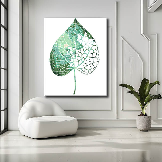 Painting by Numbers Veiled Leaf