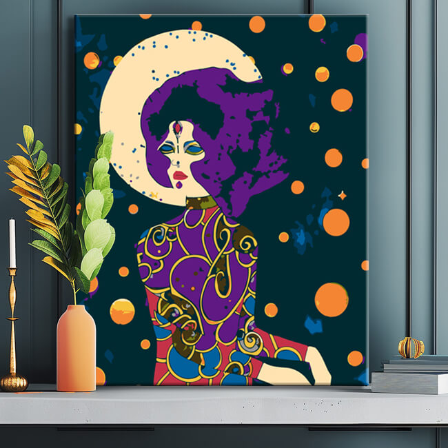 Paint by Numbers Make space for my body