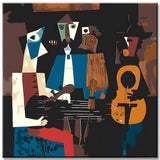 Paint by Numbers Art 3 Musicians