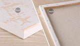 Painting by Numbers Buddha Woman White Flower- 3-Panel (Triptych)