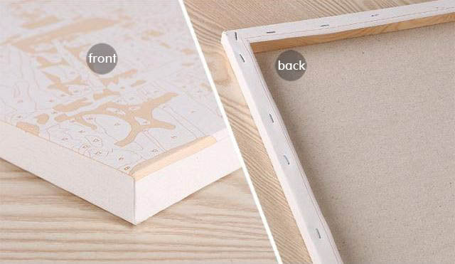 Paint by numbers creative motif box