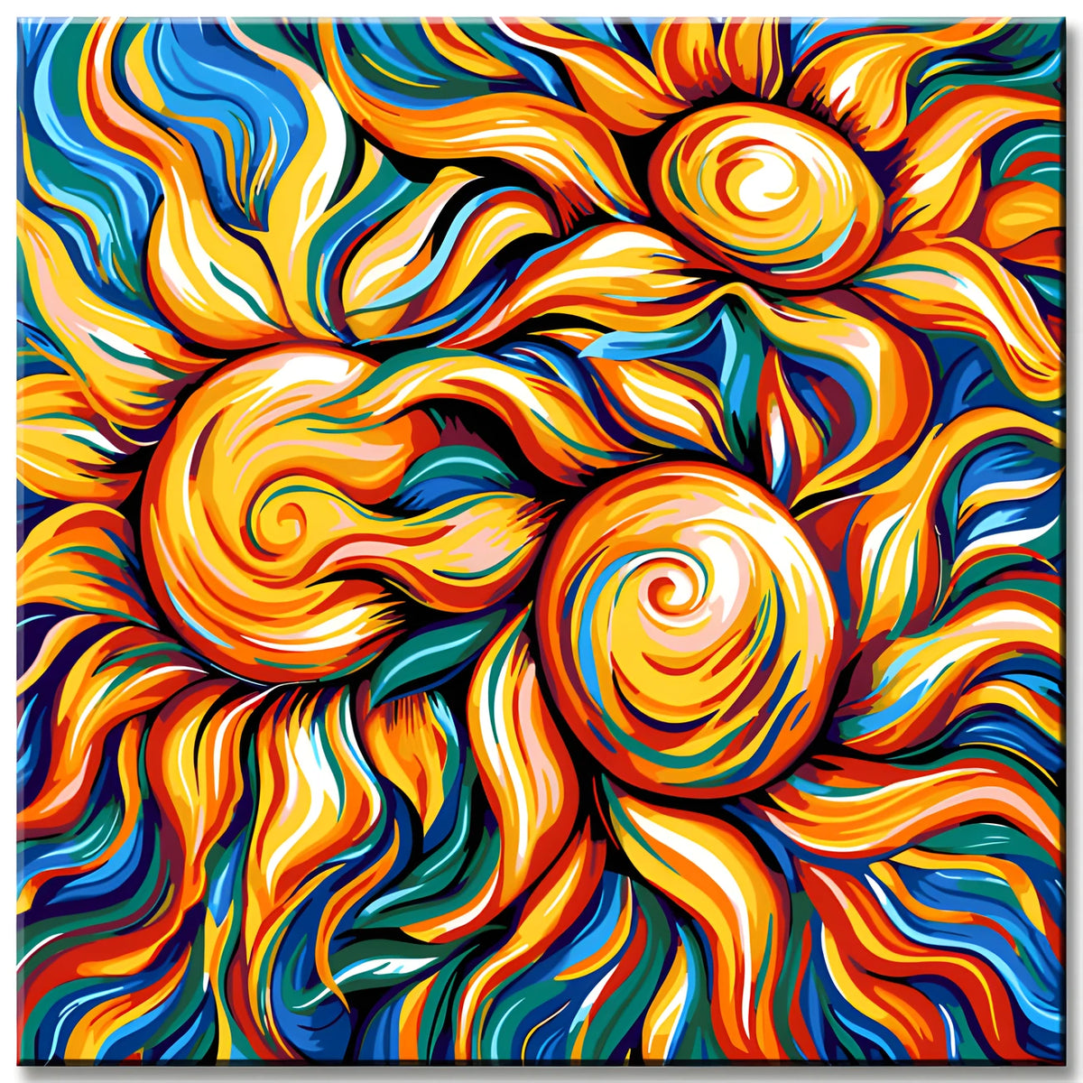 Painting by Numbers Children of The Sun I