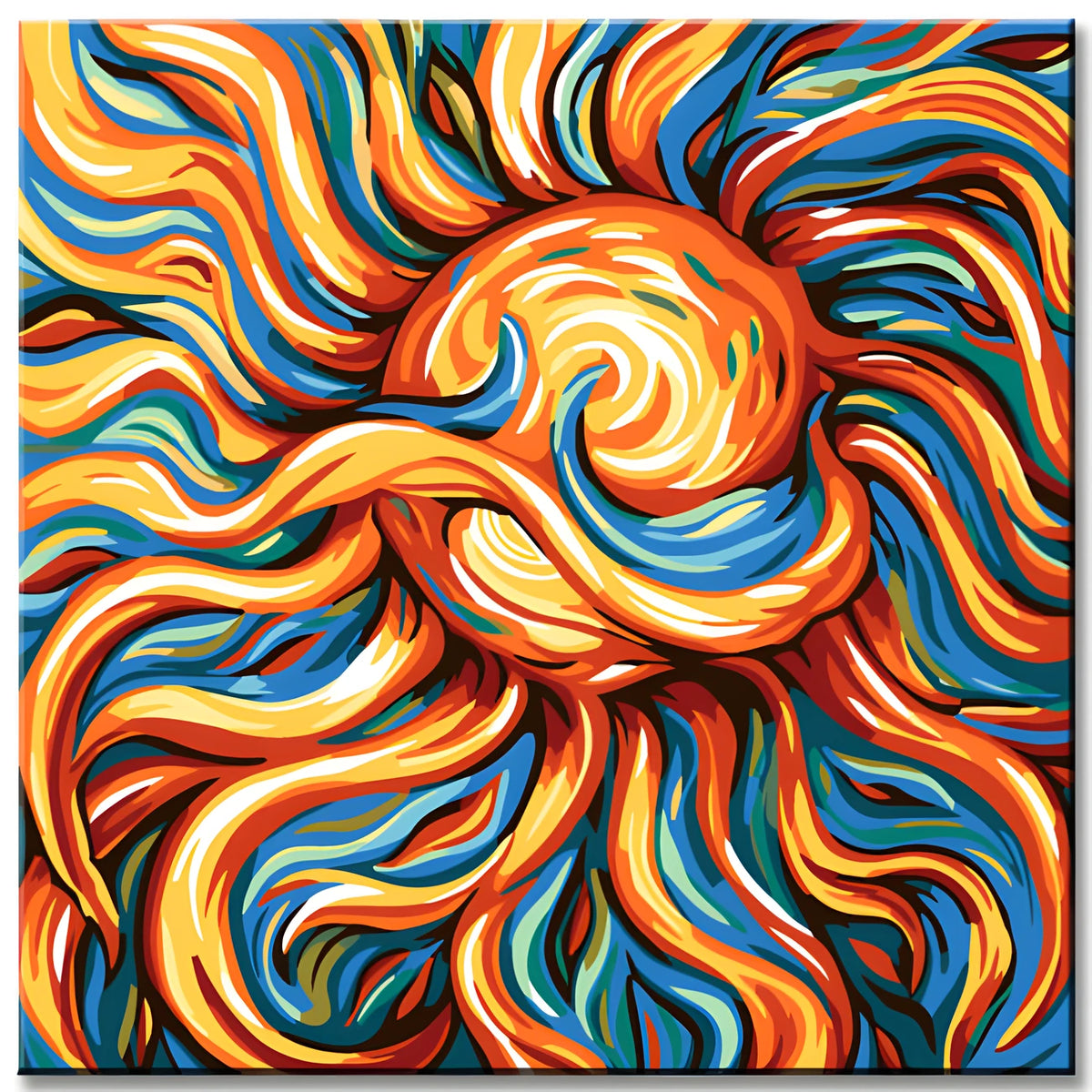 Painting by Numbers Children of The Sun II