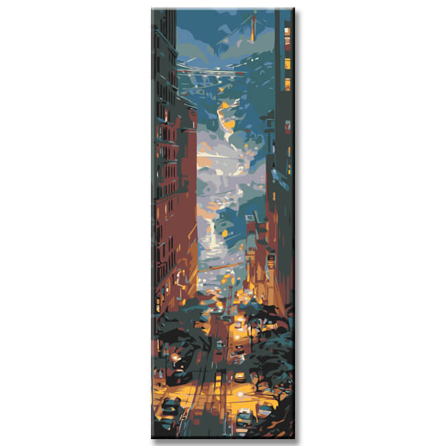 Painting by numbers Light Gorge