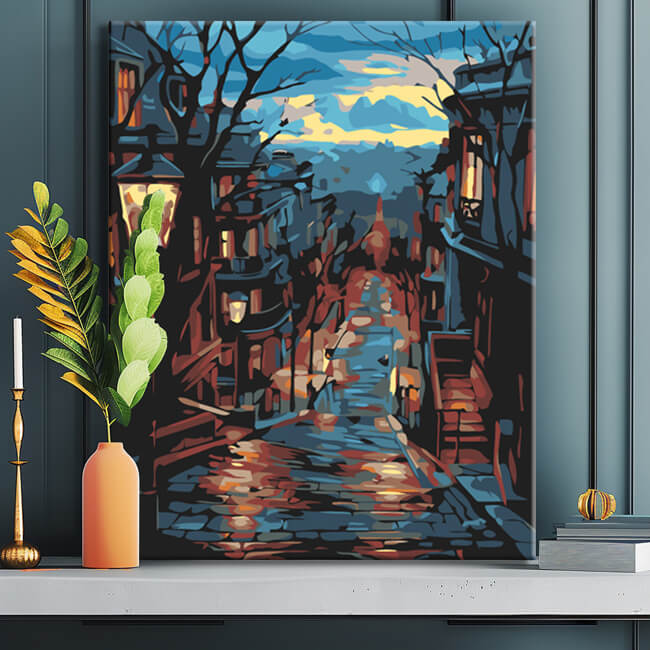 Painting by Numbers Montmartre Spring