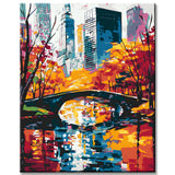 Paint by Numbers Art Central Park