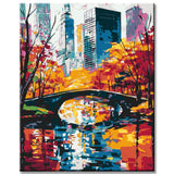 Paint by Numbers Art Central Park