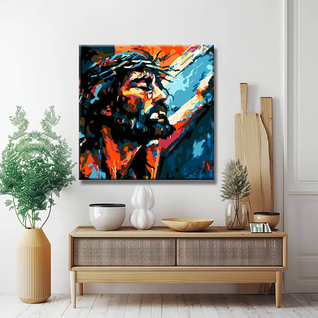 Painting by Numbers Art Jesus Christ II