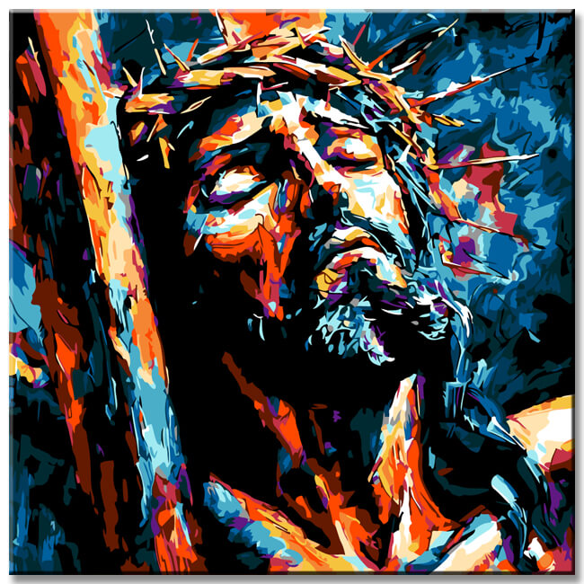 Painting by Numbers Art Jesus Christ I