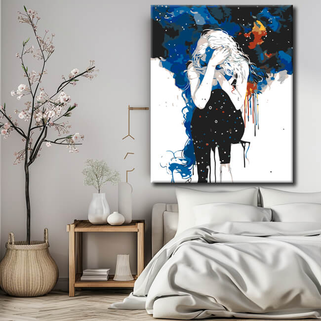 Paint by Numbers Art Fear