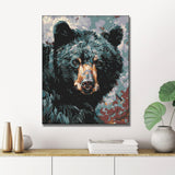 Painting by Numbers Black Bear i