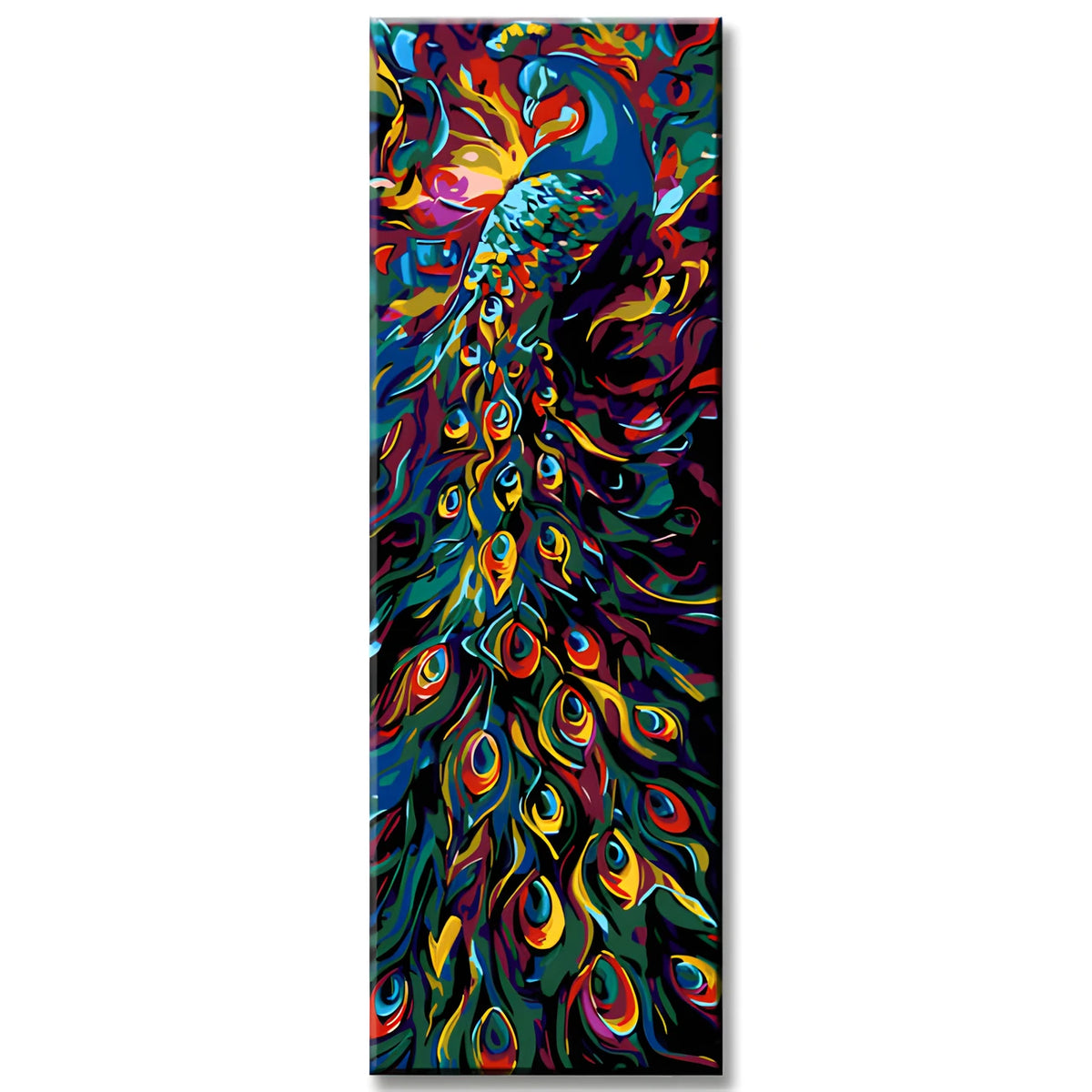 Paint by Numbers Panorama Peacocks Art