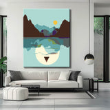 Painting by Numbers Art Storm and Calm