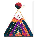 Painting by Numbers Art Tipi Mountain II