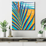 Painting by Numbers Art Abstract Palm Leaf