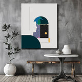 Painting by Numbers Minimalism Form Art I