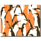 Penguin Parade Painting by Numbers