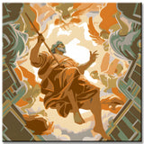 God Hermes Sistine Chapel I Painting by Numbers