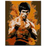 3-Panel Buddhist and Martial Arts Motifs on Gallery Canvas Stylish Wall Pictures