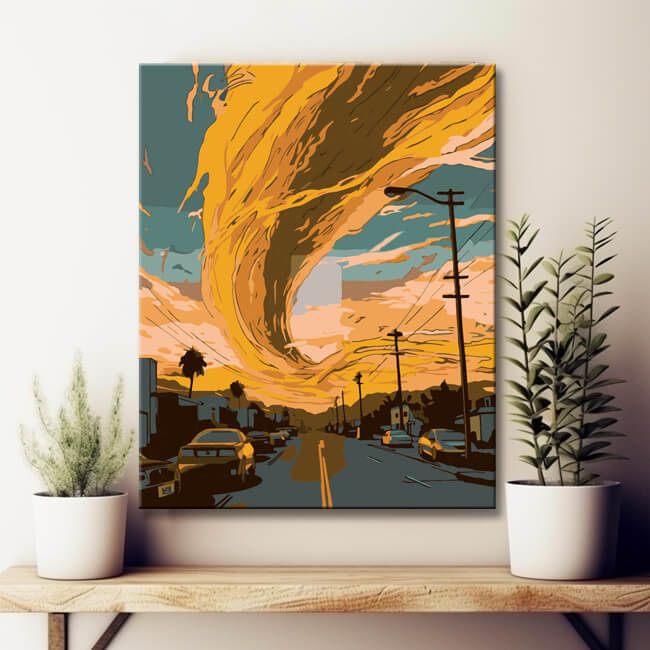 Tornado - Paint by Numbers