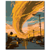 Tornado Paint by Numbers