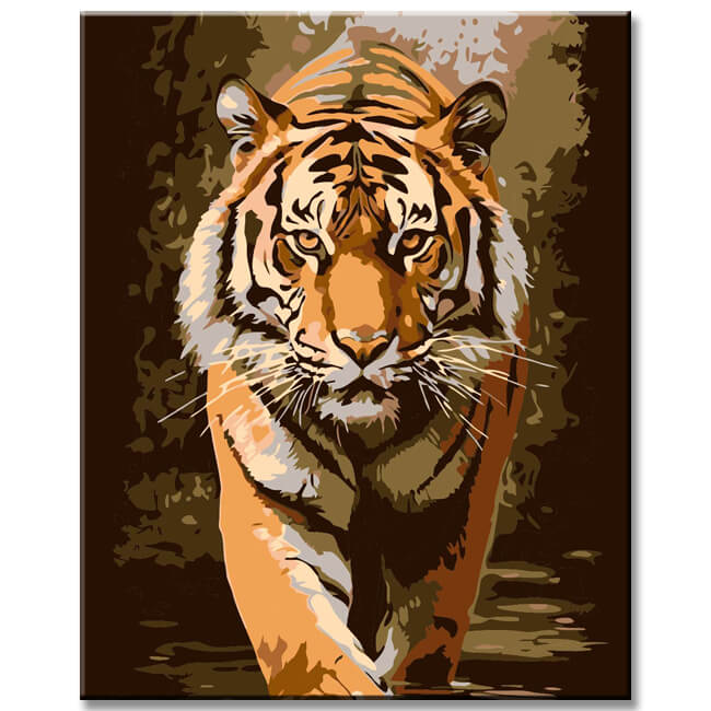 Tiger - Painting by Numbers