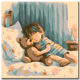 Baby Happiness Painting by Numbers
