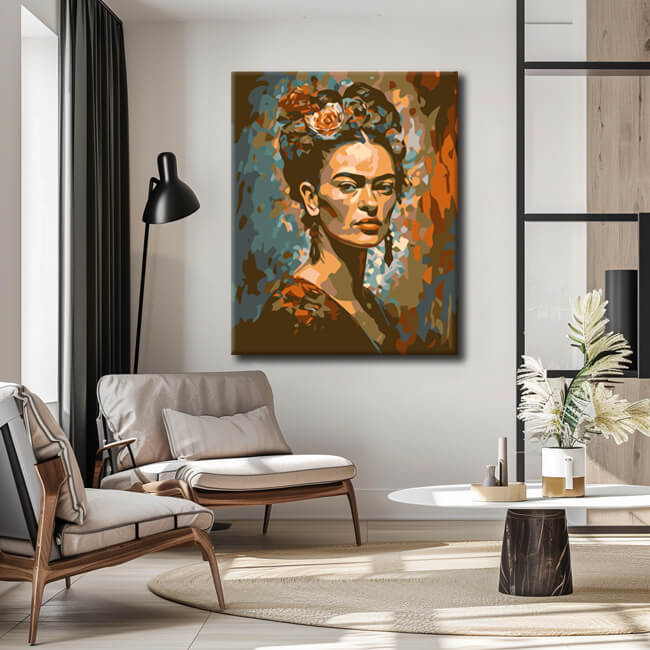 Painting by Numbers Famous woman painting