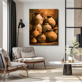 Paint by numbers pottery