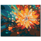 Colorful Flowers Painting by Numbers