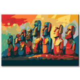 Painting by Numbers Sculptures Abstract