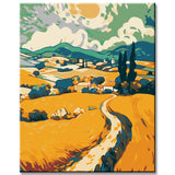 Painting by Numbers Summer Fresh Landscape