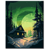 Painting by Numbers: Polar Night Magic