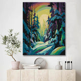 Painting by numbers: Fascinating polar sky