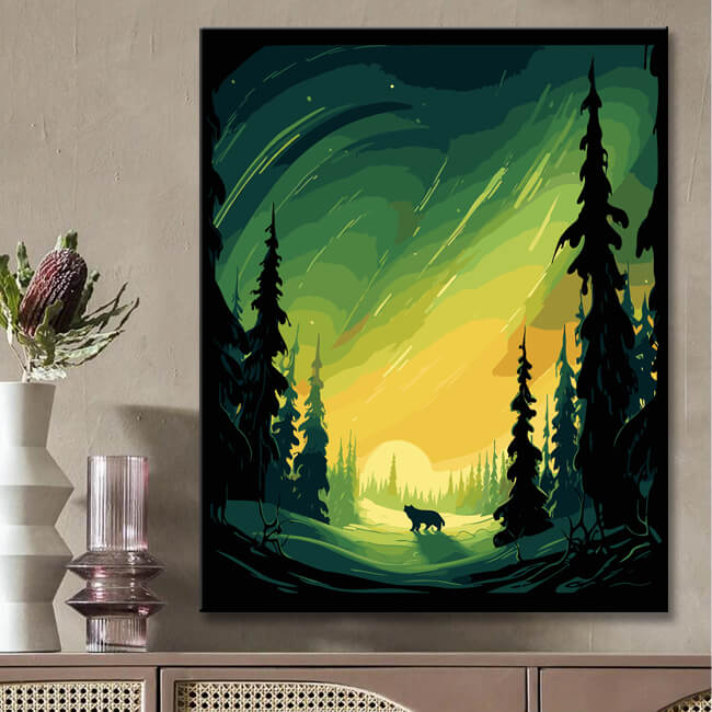 Painting by Numbers: Ice Cold Magic