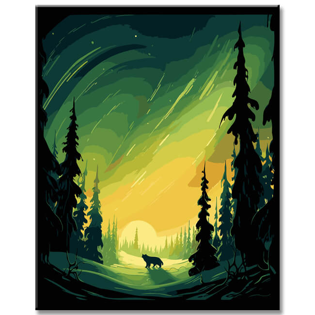 Painting by Numbers: Ice Cold Magic