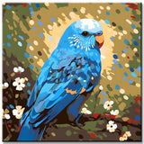 Watercolor Bird Paint by Numbers