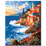 Painting by Numbers Old Town on The Coast