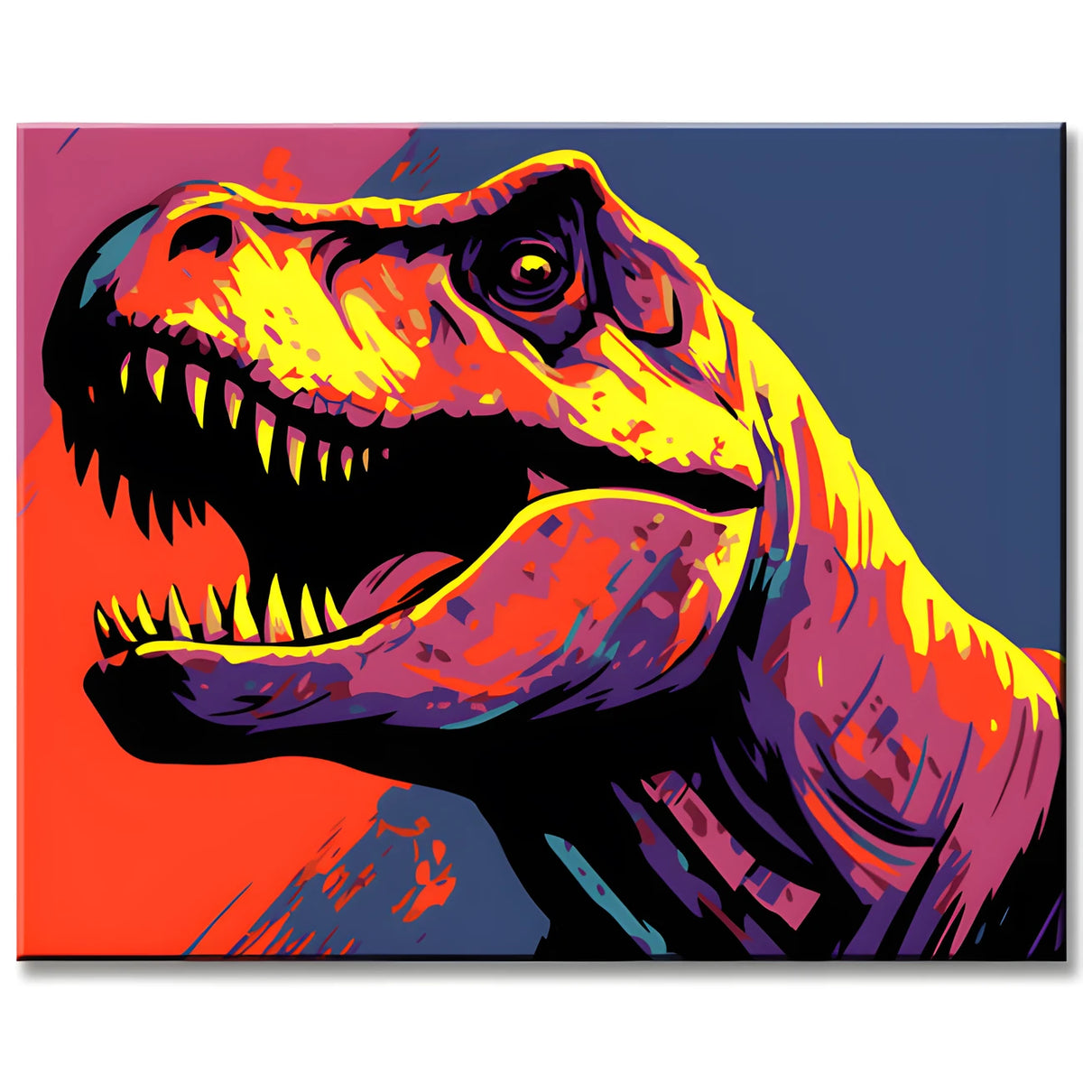Fascinating T-Rex Paint by Numbers