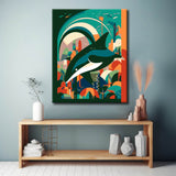 Painting by Numbers for Children Whale